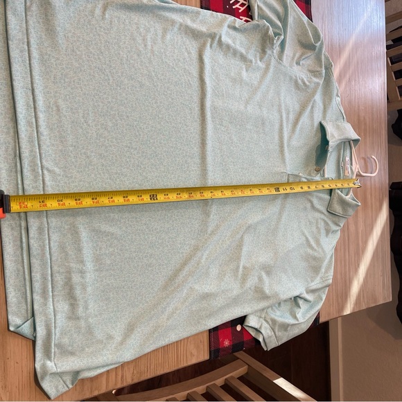 PETER MILLAR GOLF POLO SHIRT -XL- WHITE BLUE COCKTAIL WINE DOT SUMMER COMFORT - Picture 5 of 9